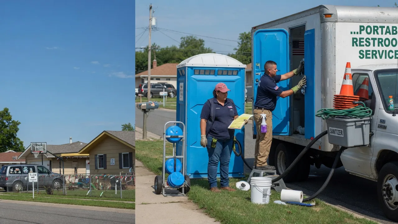 Portable Toilet Rental in Westville, IL near me